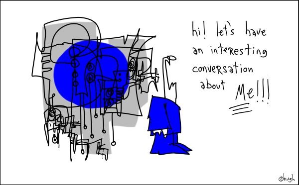 Hugh McLeod's 'Interesting Conversation'