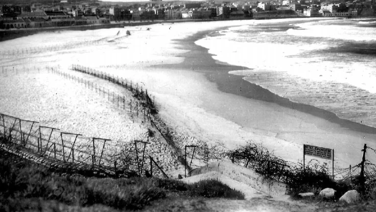 The Barbed Wire on the Beach